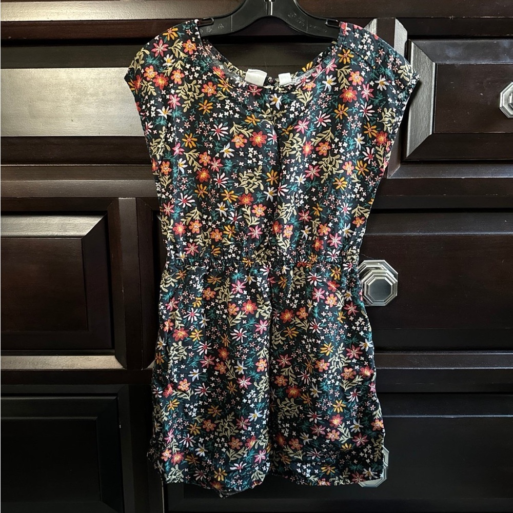 Gap Kids Flower Cap Sleeve Summer Dress